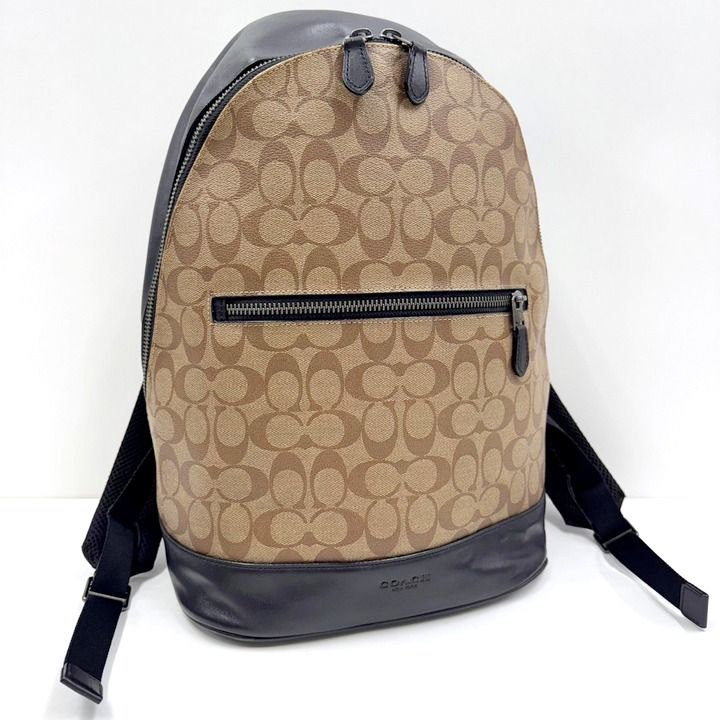 COACH コーチ リュックサック シグネチャー キャンバス ベージュ