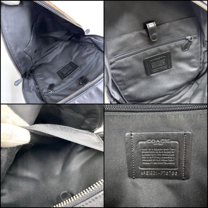 COACH コーチ リュックサック シグネチャー キャンバス ベージュ