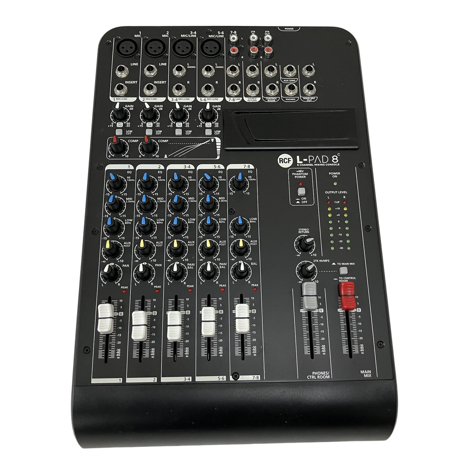 RCF L-PAD 8 アナログミキサー イタリアブランド 音響機材 ライブ 配信