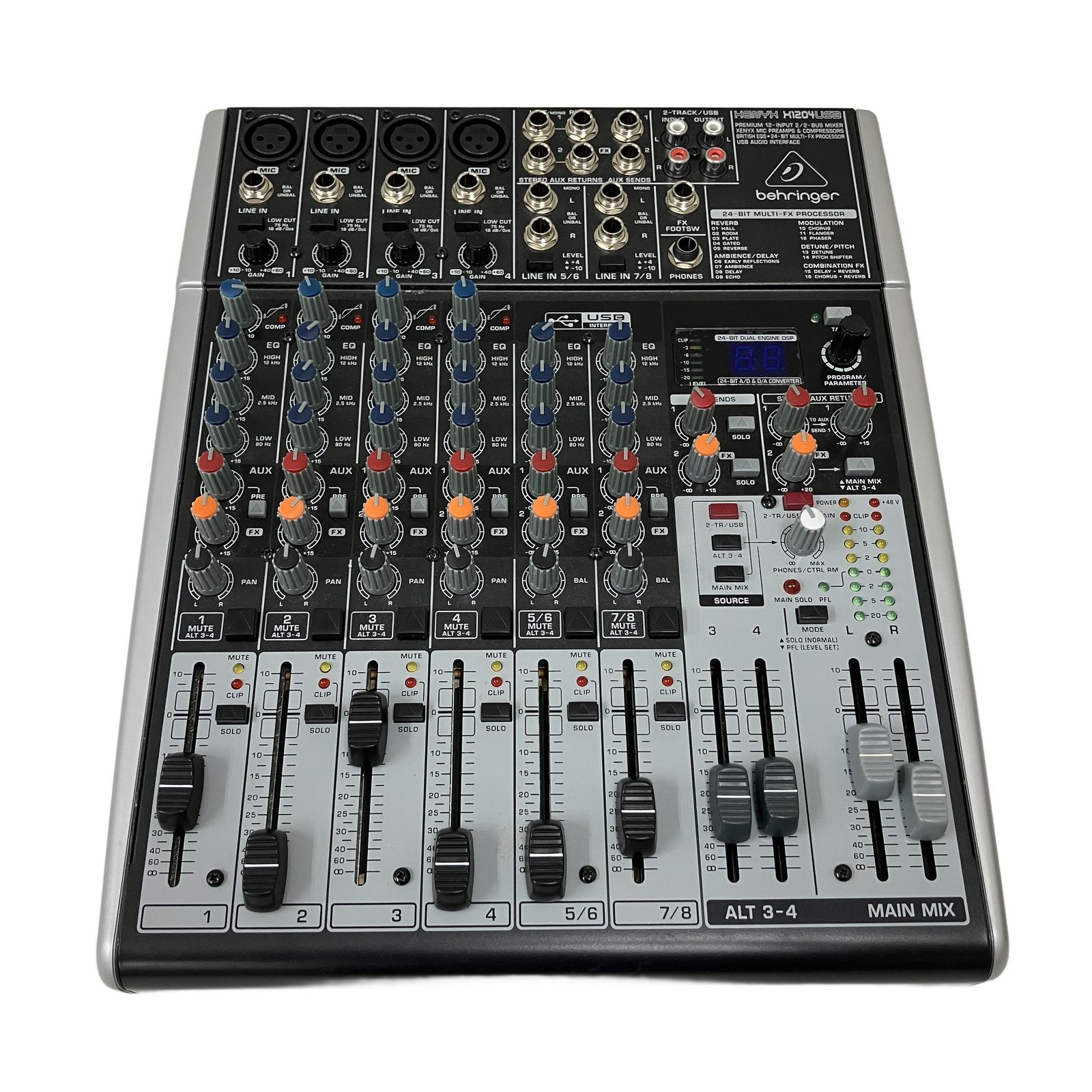 BEHRINGER XENYX X1204USB アナログミキサー USBオーディオ