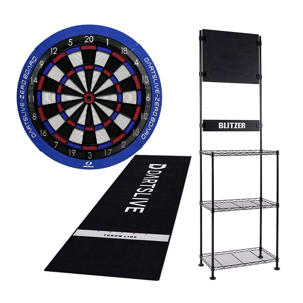  セット商品 DARTSLIVE-ZERO BOARD - BLITZER ダーツスタンド BSD21-BK - DARTSLIVE Home スローマット 彡 パズルゲーム ダーツ パズル ボードゲーム