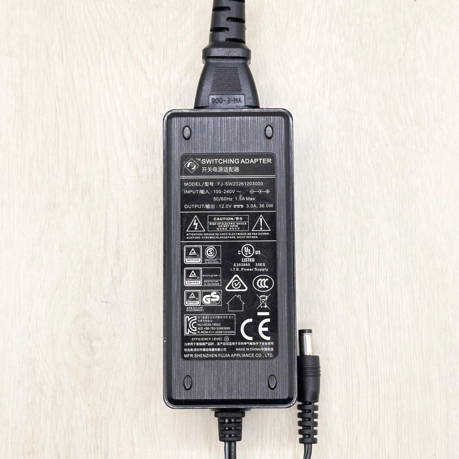 Pixioゲーミングモニター電源アダプター 12V 3A - メルカリ