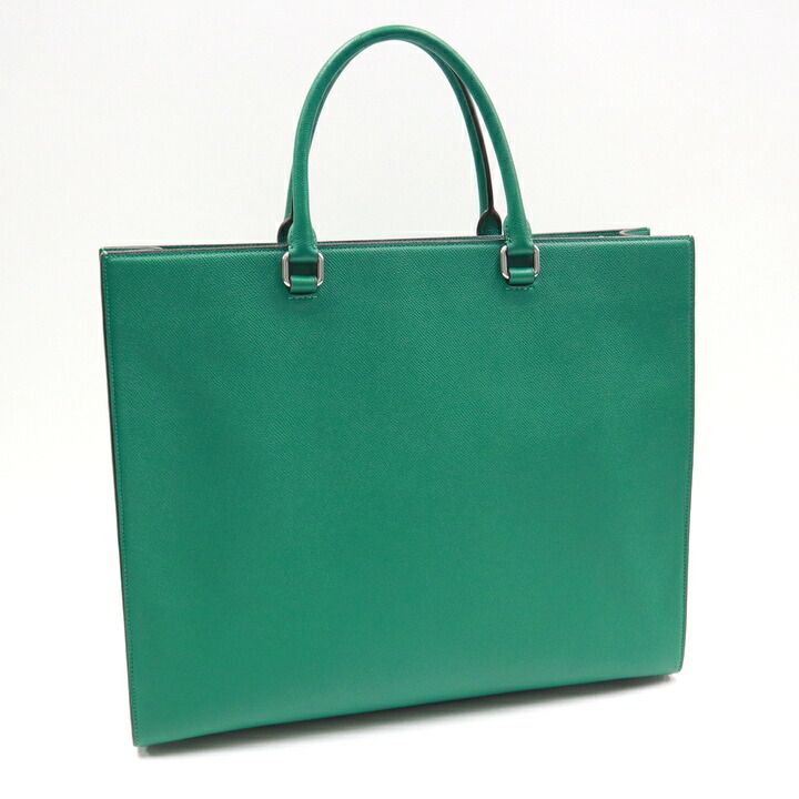 COACH コーチ トート40 2WAYショルダーバッグ レザー グリーン