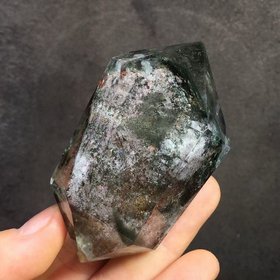 AAAAAAA級天然ガーデンクォーツ水晶六角柱B0304|YS|0257|229A