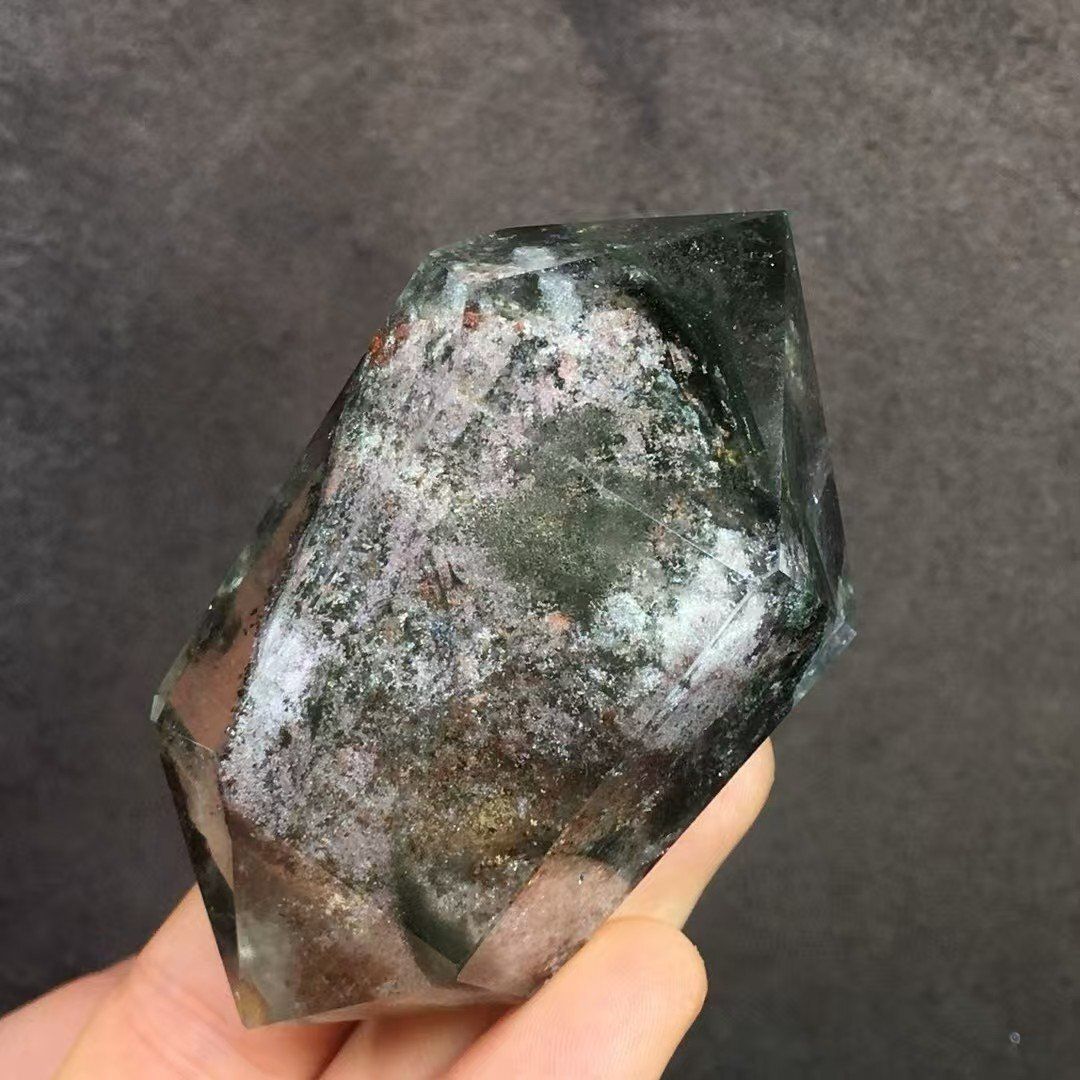 AAAAAAA級天然ガーデンクォーツ水晶六角柱B0304|YS|0257|229A