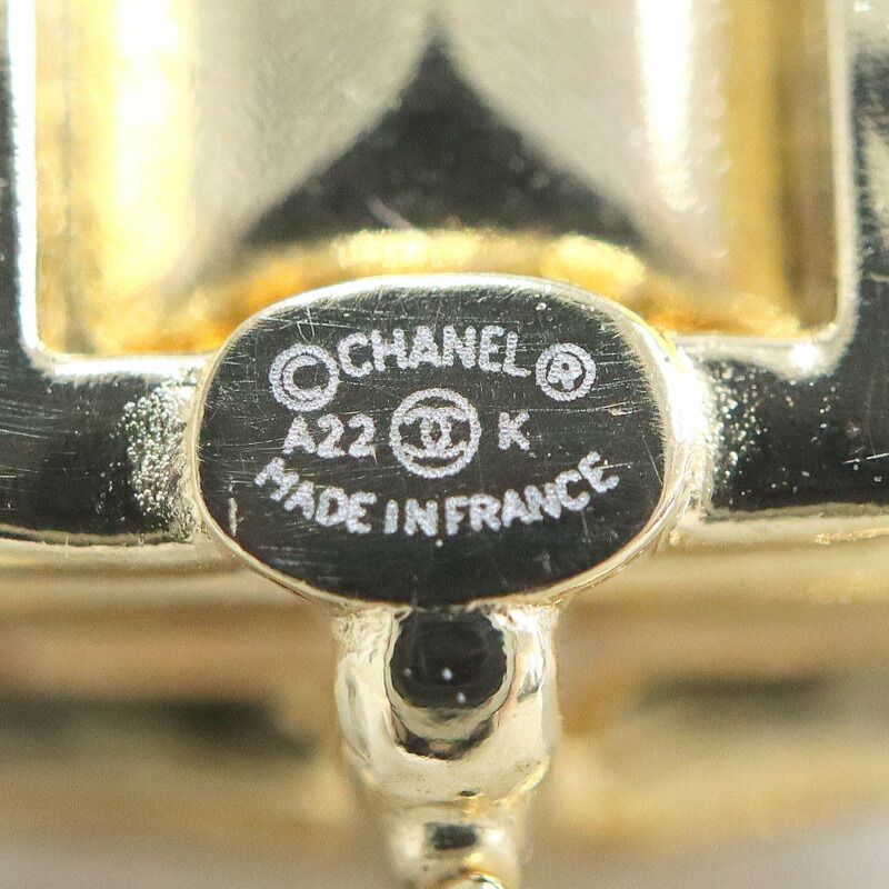 CHANEL シャネル ピアス ココマーク GP×クリスタル×ピンクツィード