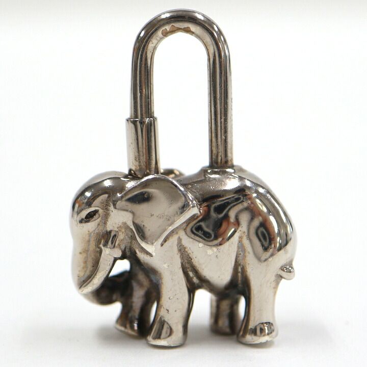 HERMES エルメス カデナ・チャーム エレファント シルバー 30.1g