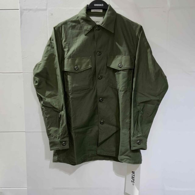 WTAPS 19ss BUDS LS SHIRT Sサイズ ダブルタップス バッズ長袖シャツ 