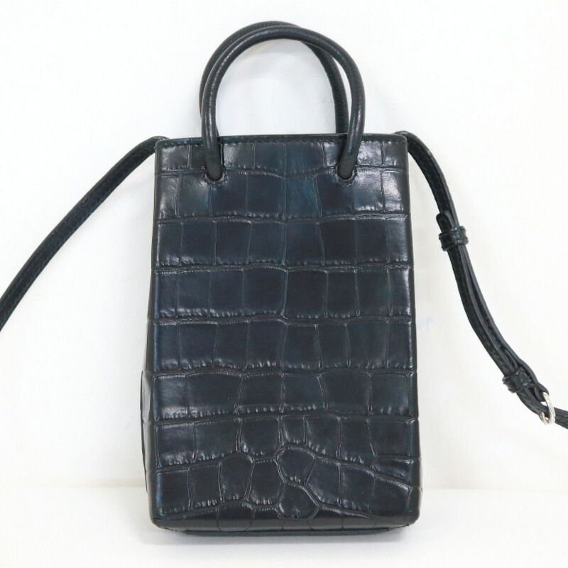 BALENCIAGA バレンシアガ ショッピングミニ フォンホルダー ショルダー