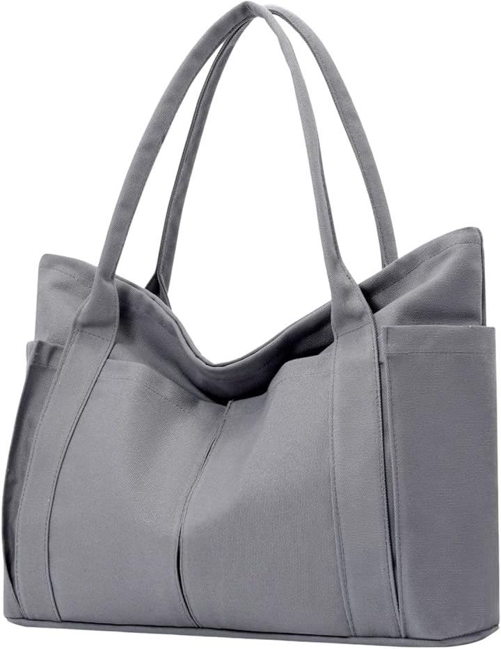 Harunowa トートバッグ キャンバス 通勤 通学 マザーズバッグ 大容量