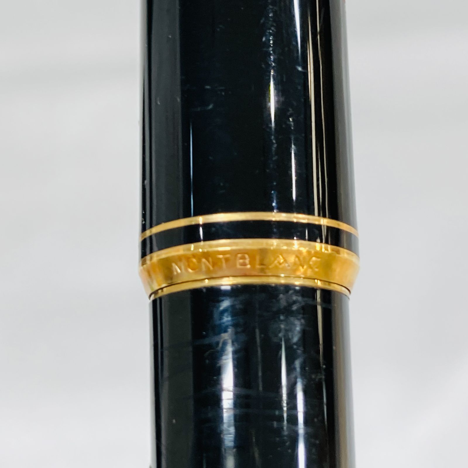 A【ペン先585刻印】MONTBLANC モンブラン 万年筆 保存ケース付き