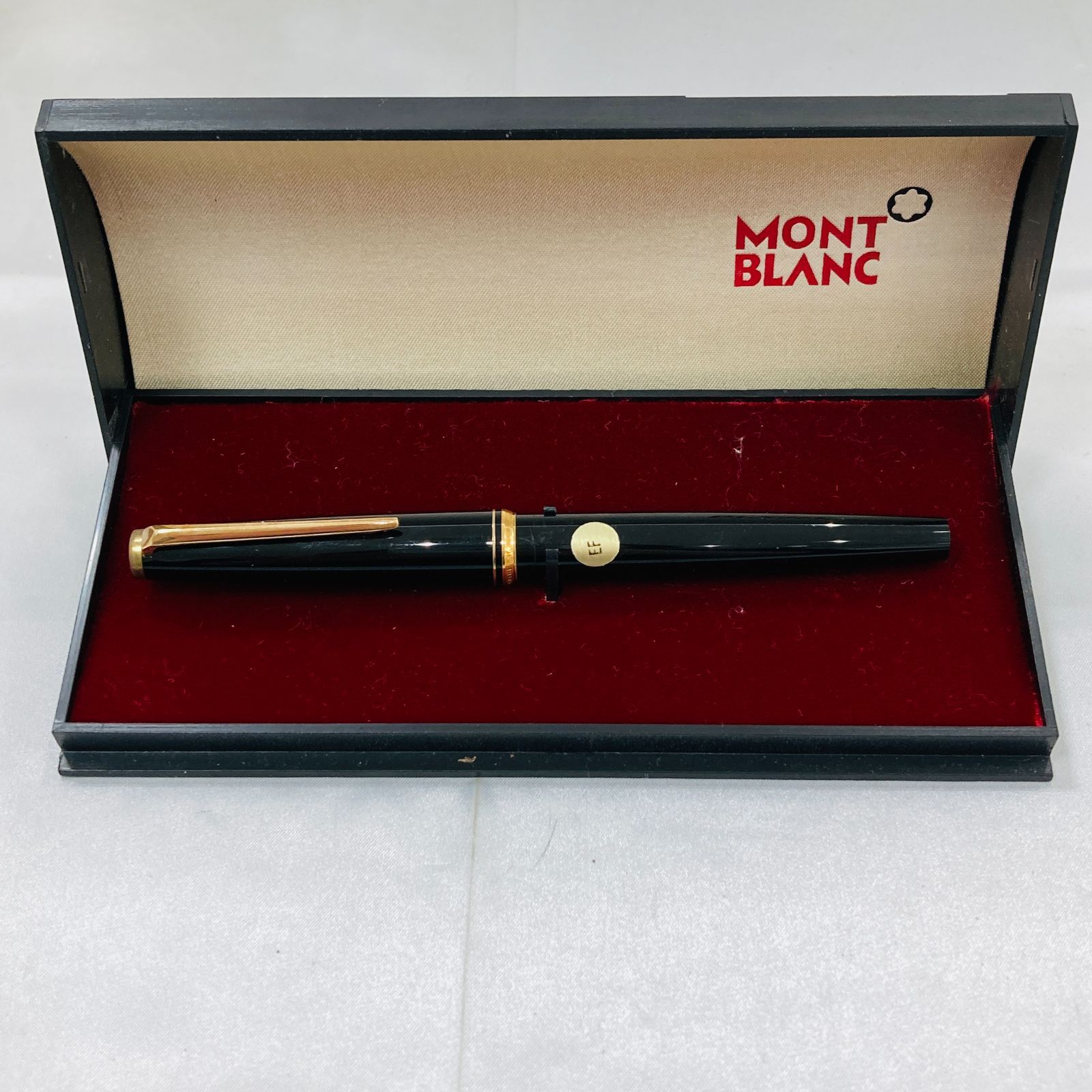 A【ペン先585刻印】MONTBLANC モンブラン 万年筆 保存ケース付き
