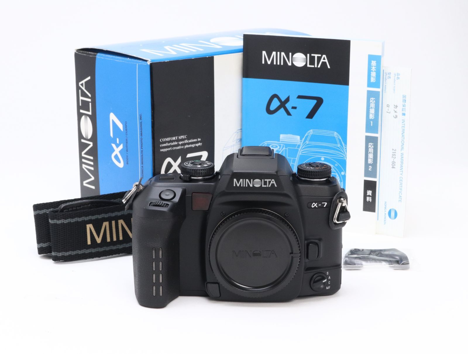 AA- (極上品、未使用) KONICA MINOLTA コニカ ミノルタ α-7 ボディ
