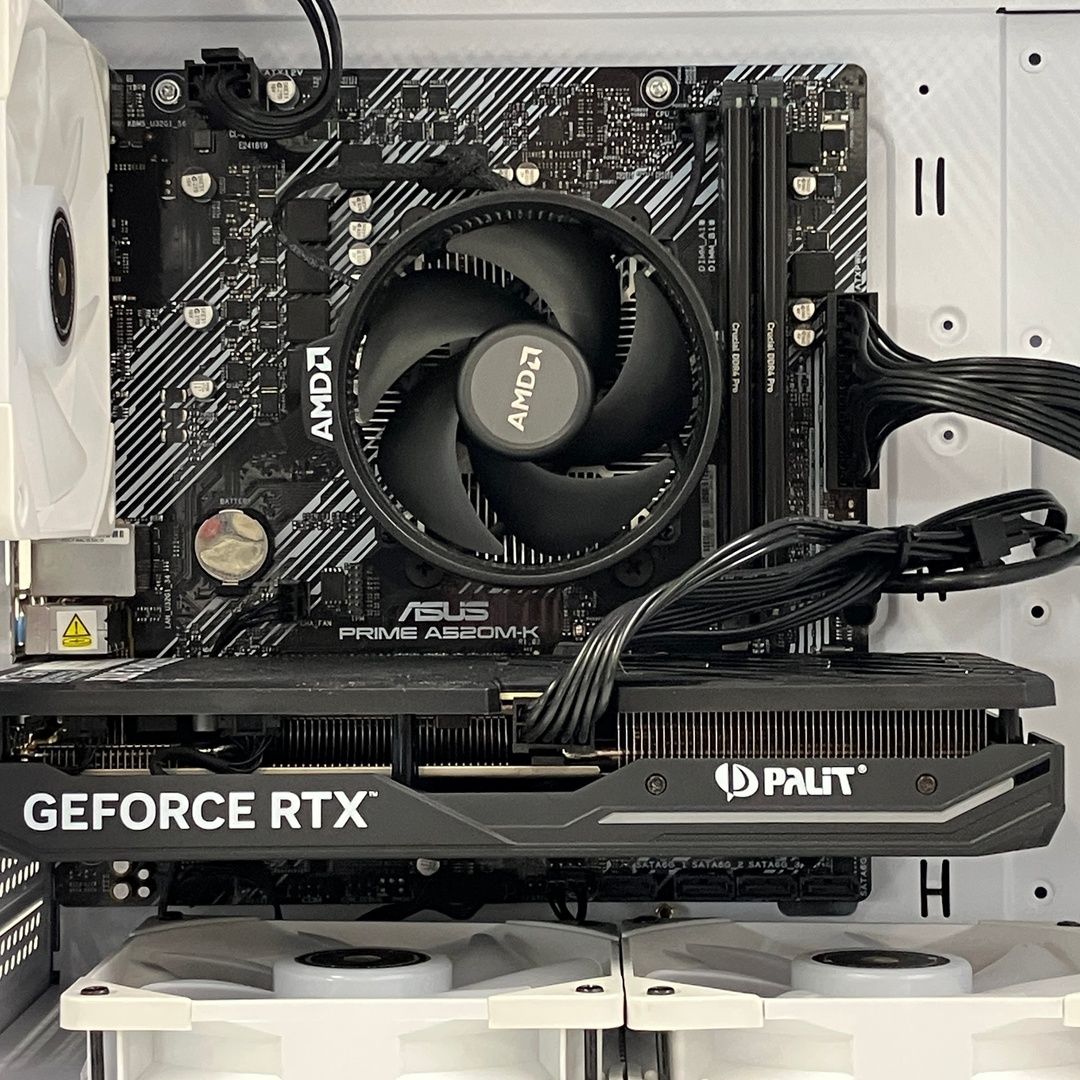 Ryzen7 5700X RTX4060Ti 自作PC 中古 - メルカリ