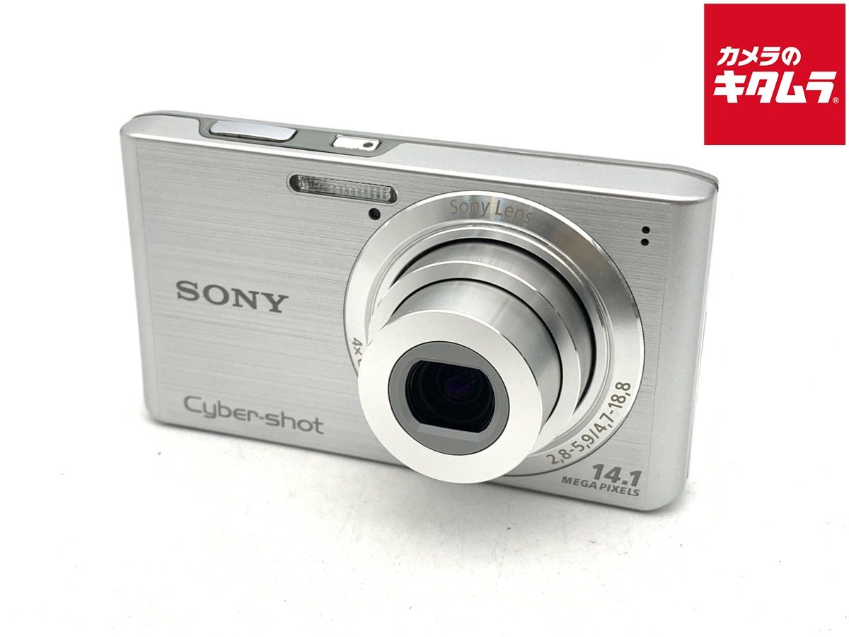中古】 【並品】 ソニー Cyber-shot DSC-W610 シルバー - メルカリ