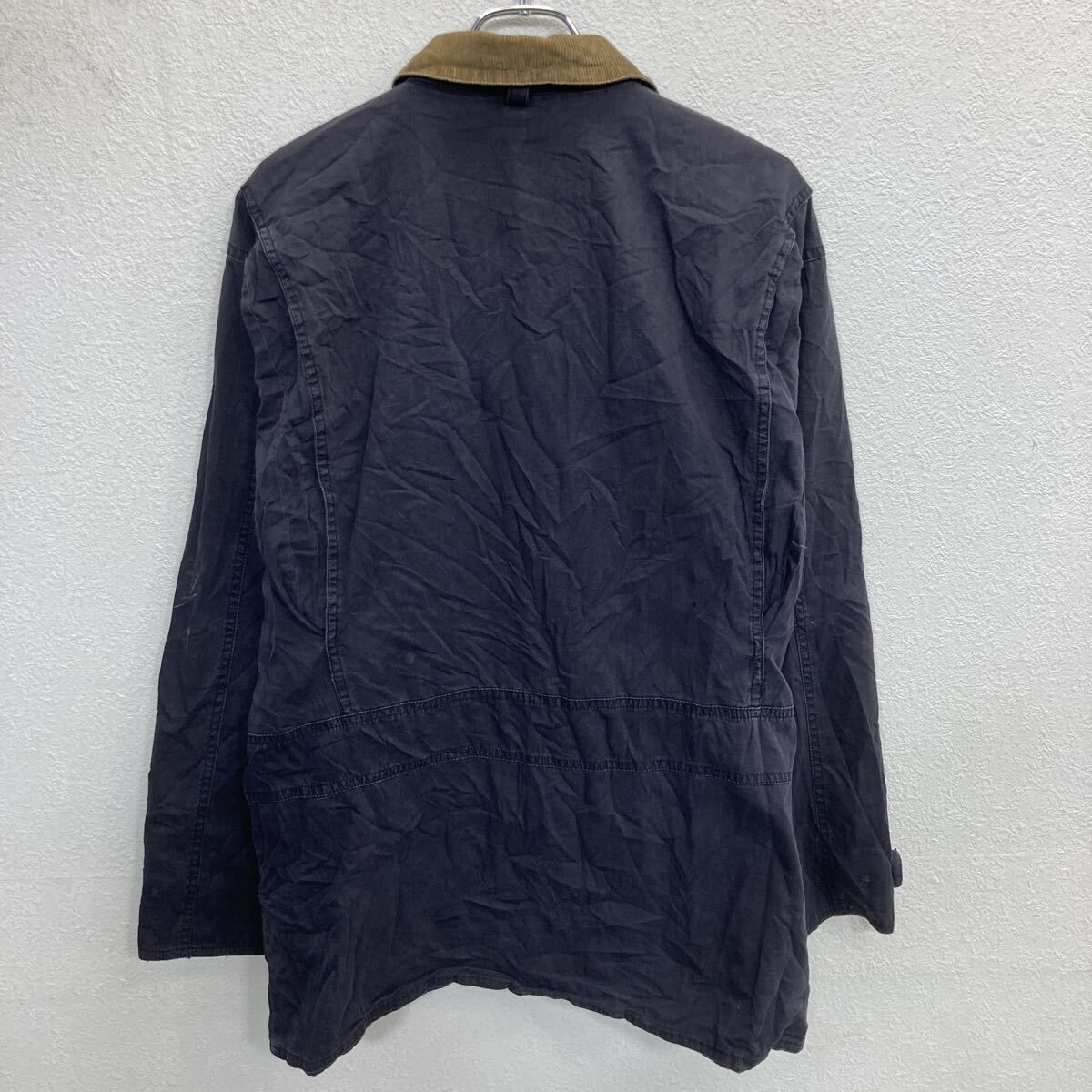 90s AMERICAN EAGLE ハンティングジャケット S ネイビー アメリカン 