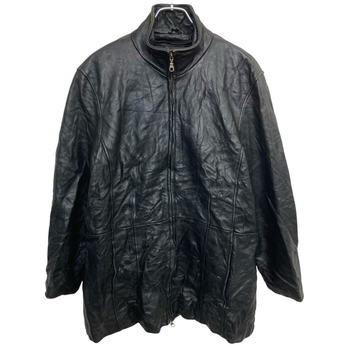 WILSONS LEATHER レザージャケット 2XL ブラック ウィルソンズレザー