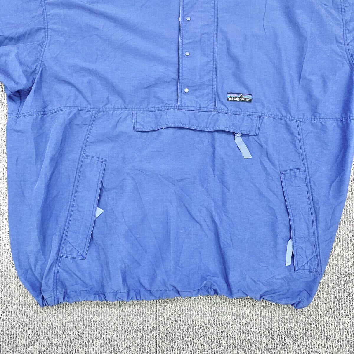 90s patagonia アノラックパーカー XL ブルー系 パタゴニア 93年製