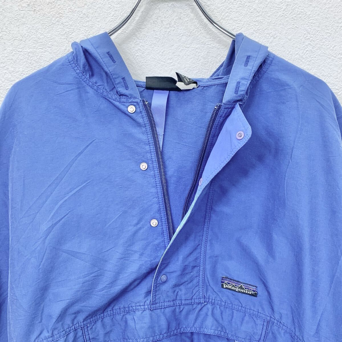 90s patagonia アノラックパーカー XL ブルー系 パタゴニア 93年製 