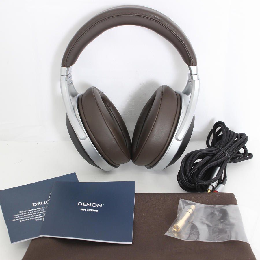 DENON AH-D5200 オーバーイヤー ヘッドホン 密閉ダイナミック型 デノン