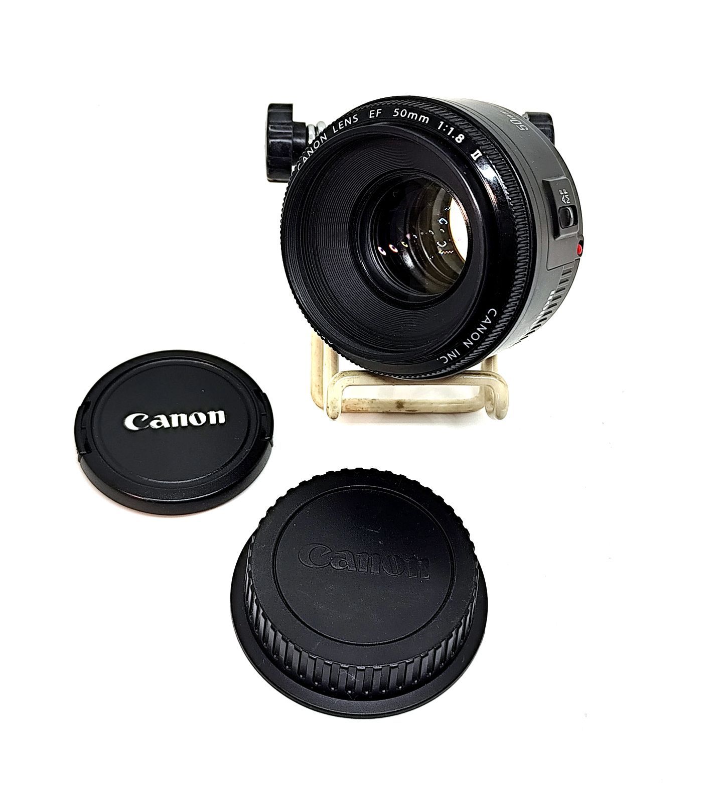 Canon LENS EF 50mm 1.8 Ⅱ レンズ本体のみ中古品 - メルカリ