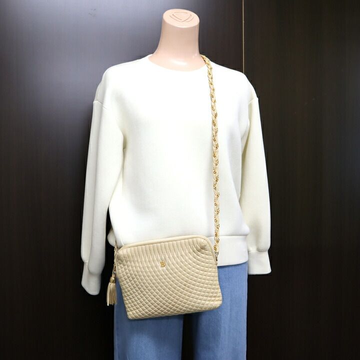 BALLY バリー ヴィンテージチェーンジョルダーバック キルティング