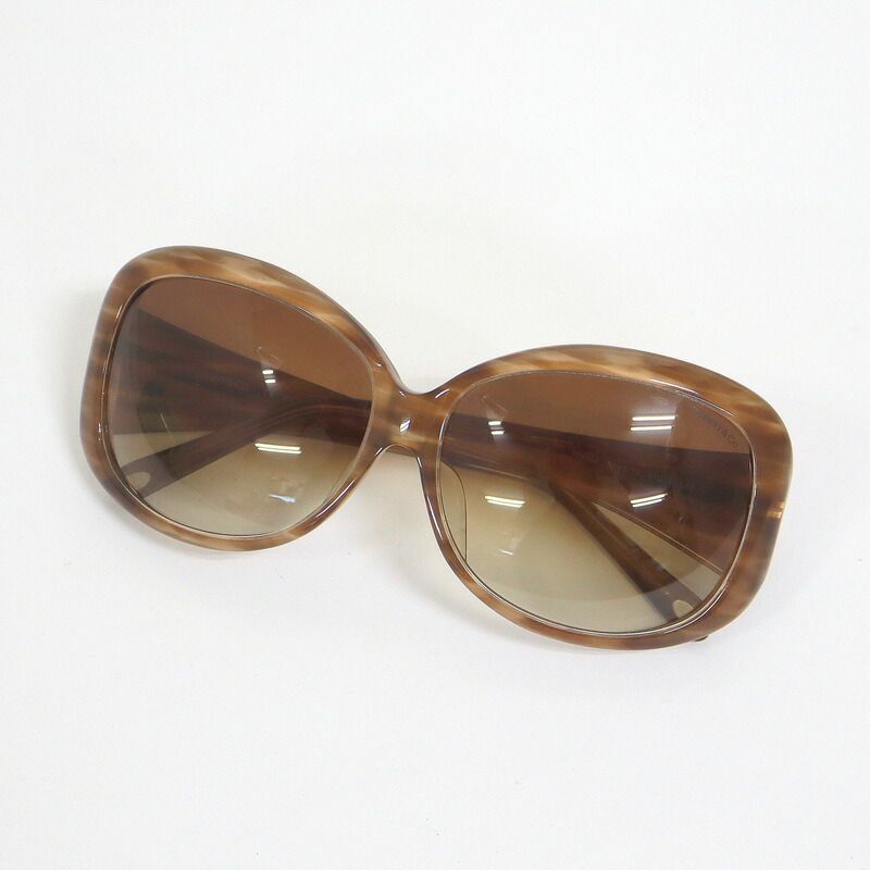 Tiffany&Co. ティファニー サングラス プラスチック ブラウン - メルカリ