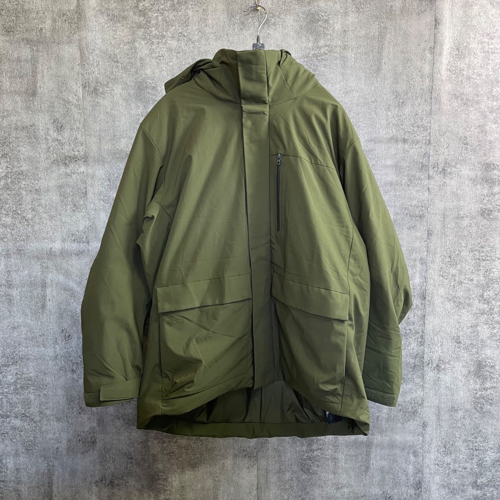 k-185】UNIQLO ユニクロ マウンテンパーカー カーキ オリーブ XXL 