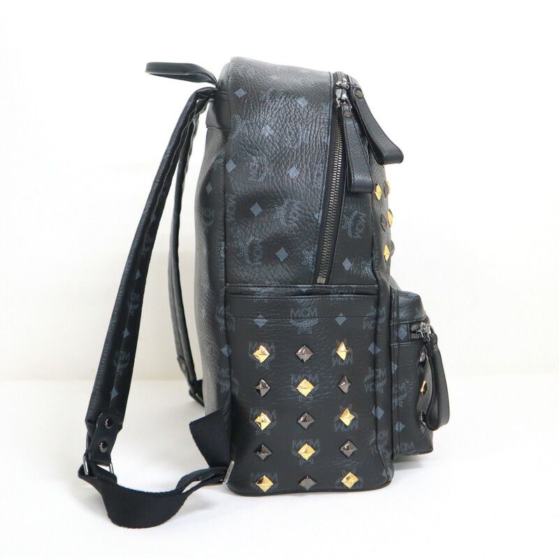 MCM エムシーエム リュックサック ヴィセトス スタッズ レザー