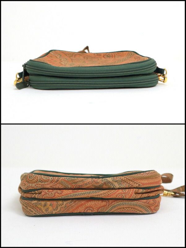 ETRO エトロ ショルダーバッグ ポーチ ペイズリー柄 ナイロン - メルカリ