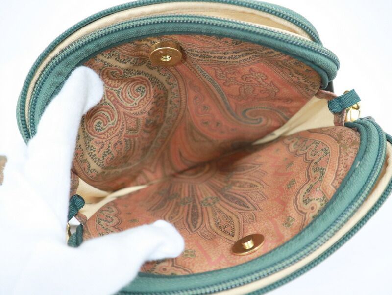 ETRO エトロ ショルダーバッグ ポーチ ペイズリー柄 ナイロン - メルカリ