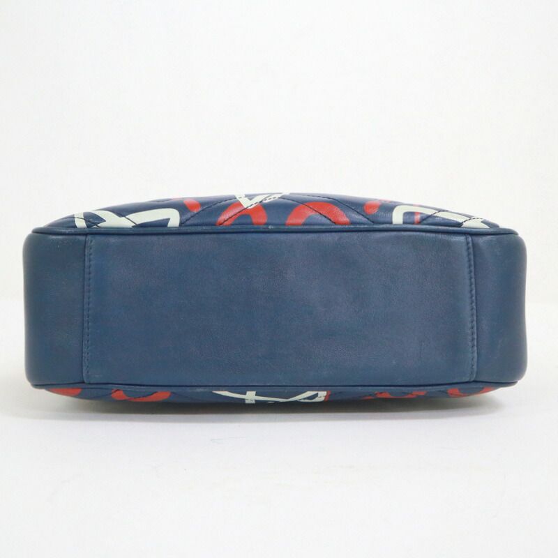 GUCCI グッチ チェーンショルダーバッグ GGマーモント ゴースト レザー