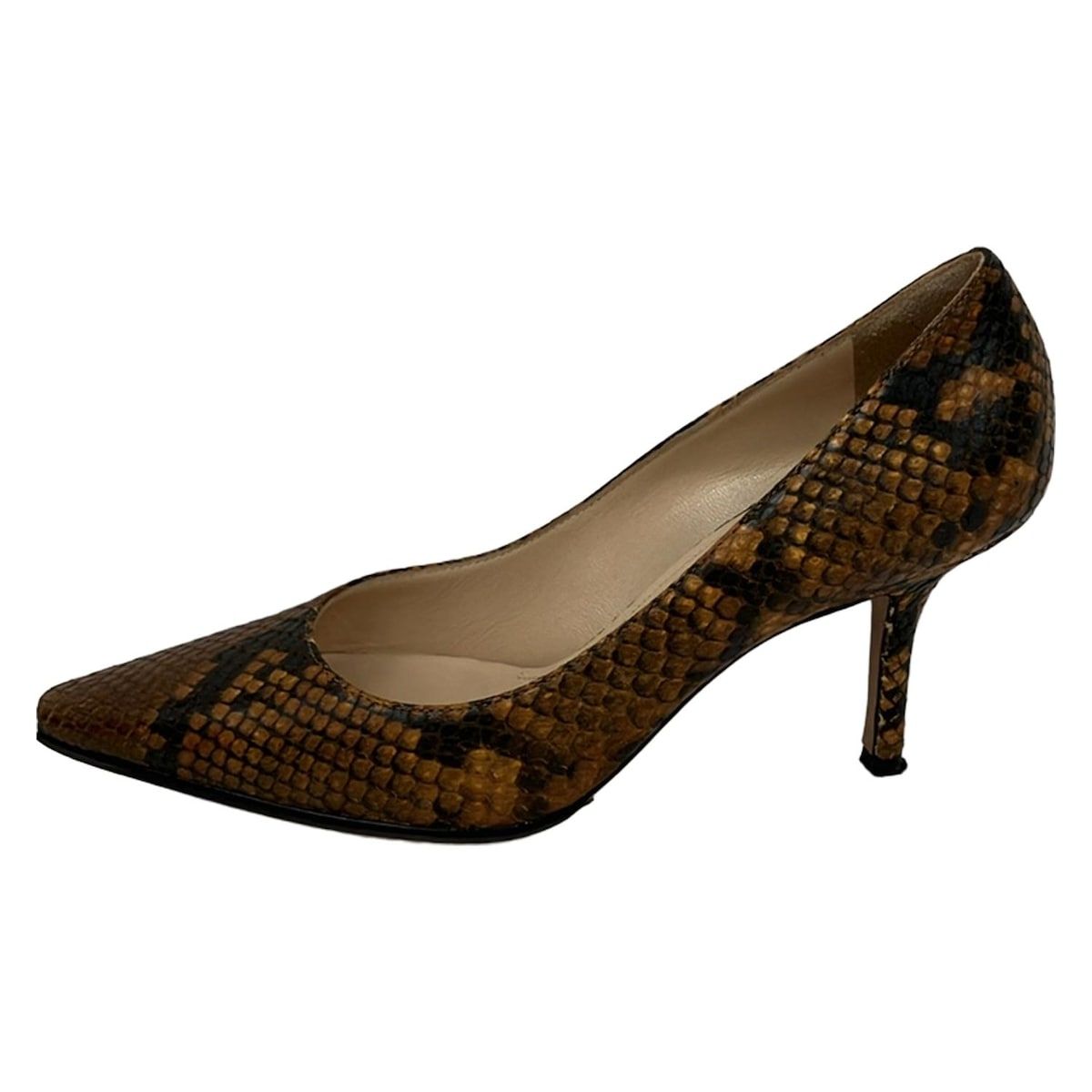 PELLICO(ペリーコ) パンプス 34 1/2 レディース - ブラウン×ダーク