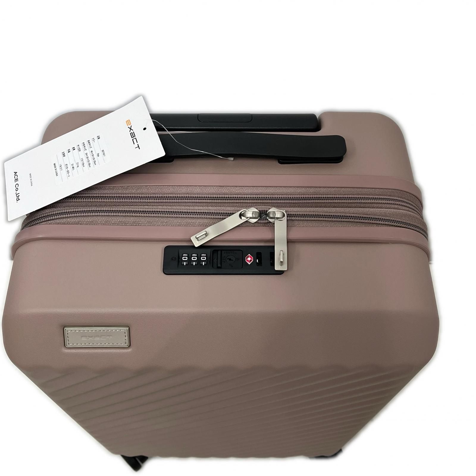 ◇◇ACE EXACT スーツケース 機内持込みサイズ 20インチ ピンク - メルカリ