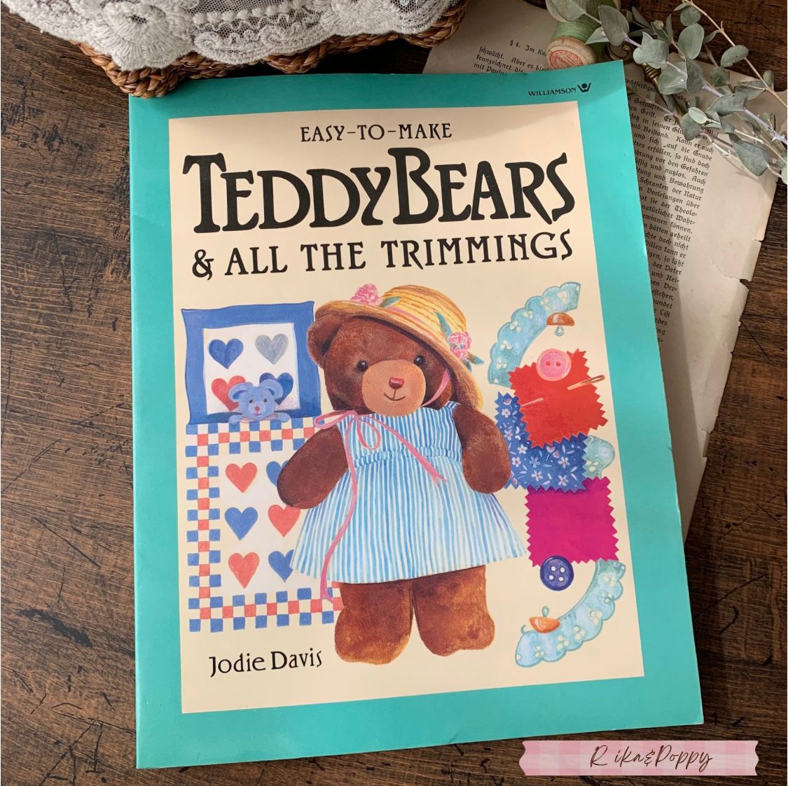 ヴィンテージ 洋書 テディベア作り 1988年 Teddy Bears ハンドメイド