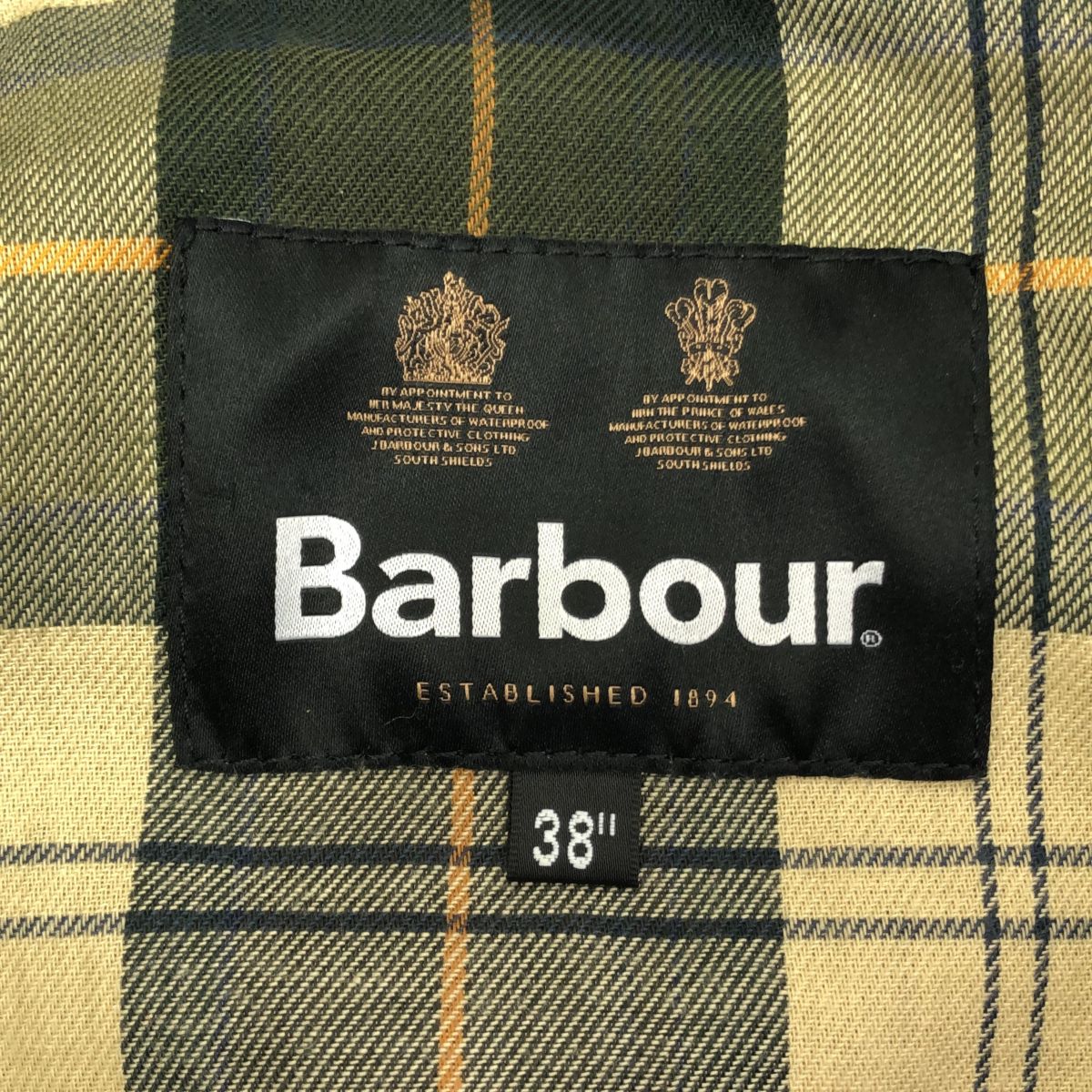 Barbour バブアー サイズ38 OVERSIZED WAX BEDALE オーバーサイズ