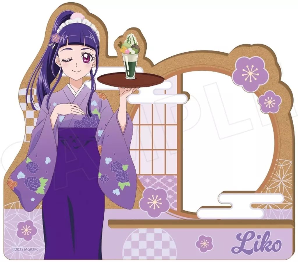 新品】スマホ・モバイルスタンド(その他) B.十六夜リコ(甘味処ver