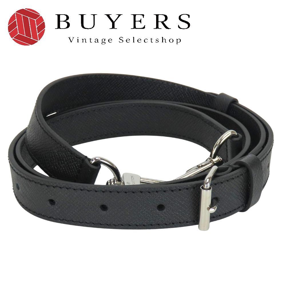 中古】 ルイ・ヴィトン ショルダーストラップ タイガ ブラック