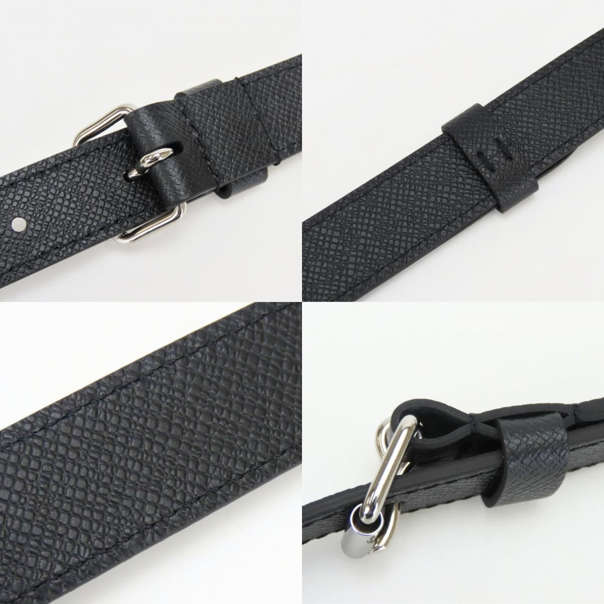 中古】 ルイ・ヴィトン ショルダーストラップ タイガ ブラック