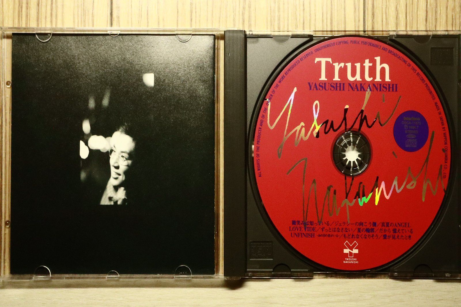 国内盤CD☆中西保志/Yasushi Nakagawa□ Truth 【COCA11875