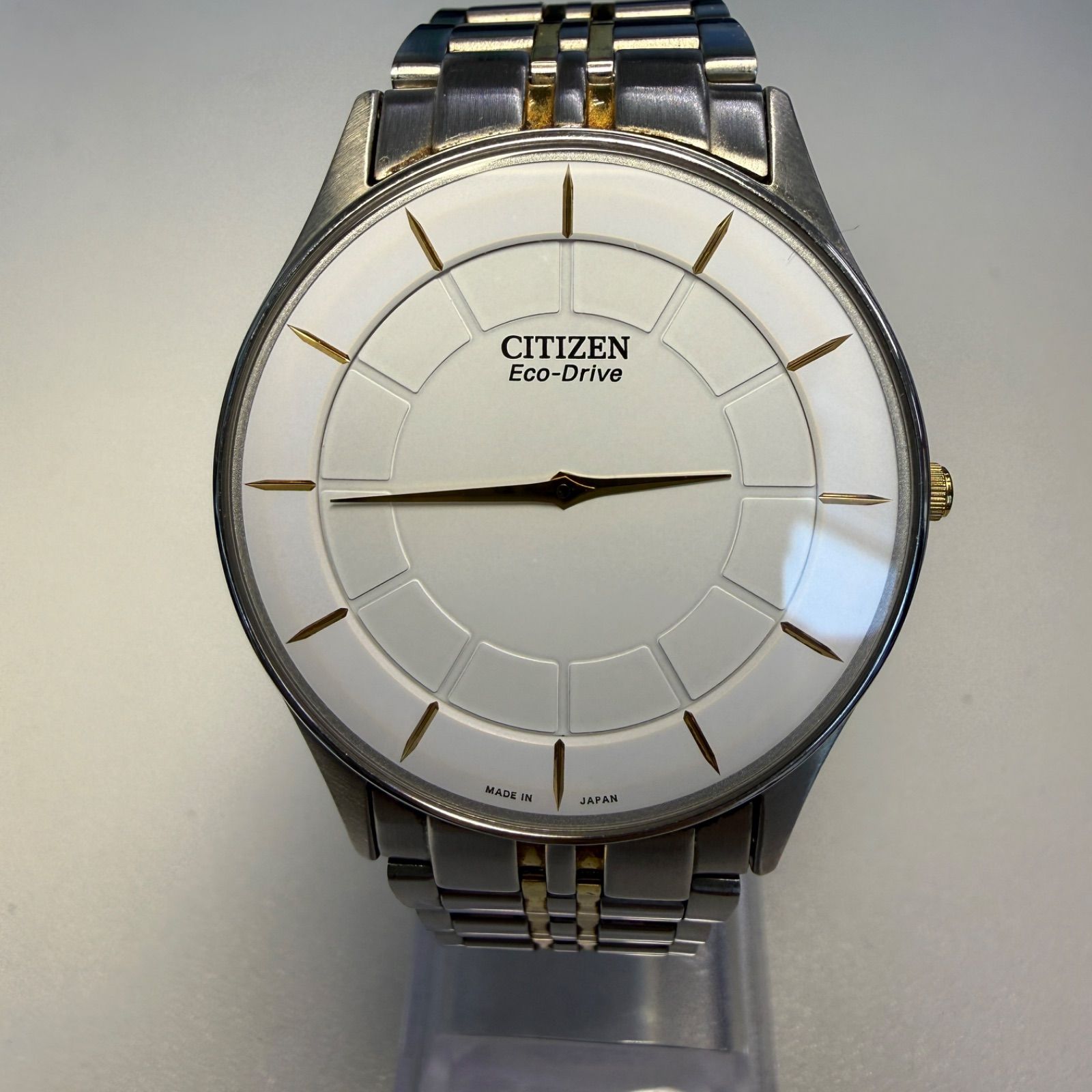 ☆シチズン CITIZEN☆エコドライブ 薄型 ソーラー コンビ メンズ