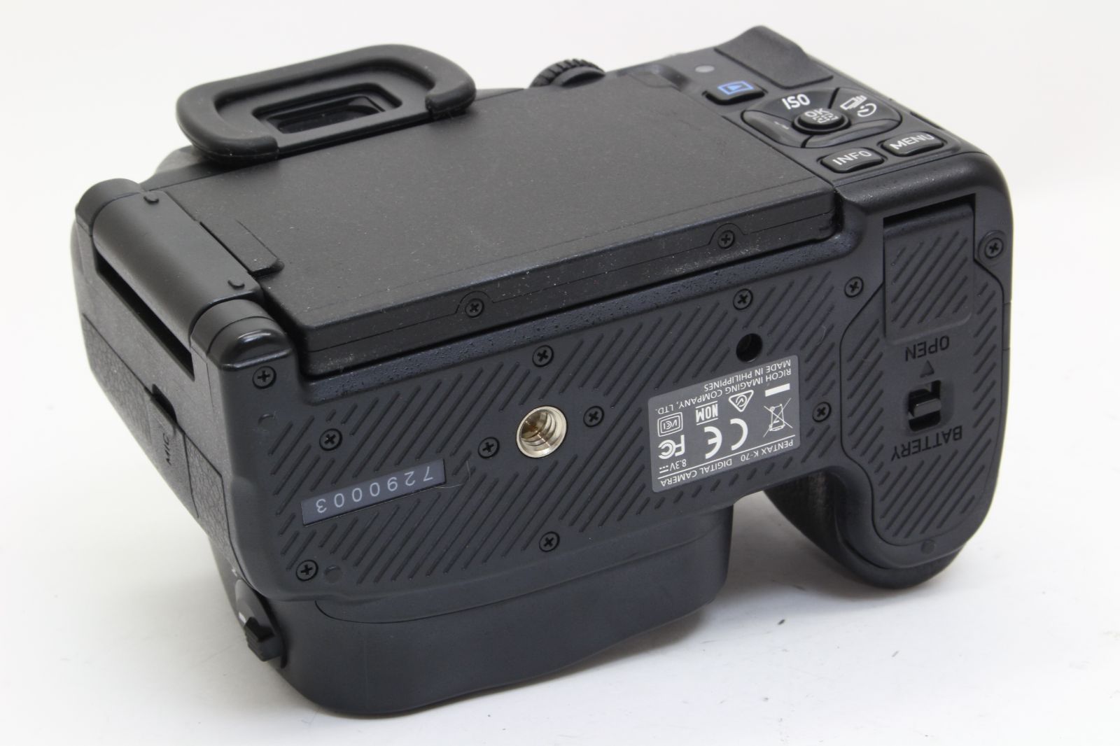 A+ (美品) PENTAX ペンタックス K-70 ボディ ショット数1668回 初期