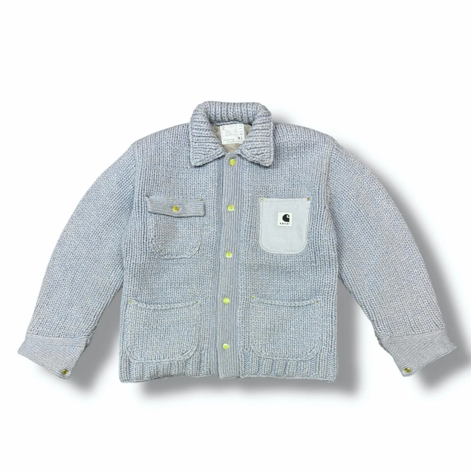 2026年最新】sacai × Carhartt WIP Wool Knit Blousonの人気アイテム