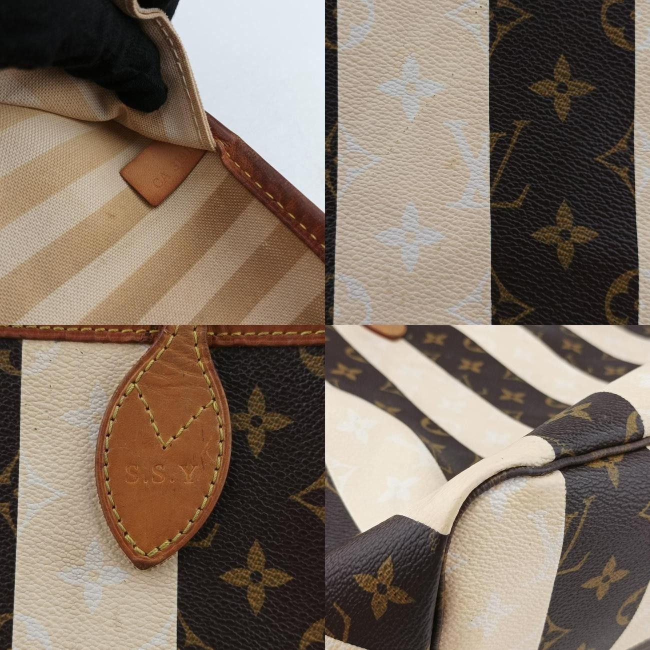 ルイヴィトンLouis VuittonネヴァーフルGM モノグラム レイユール