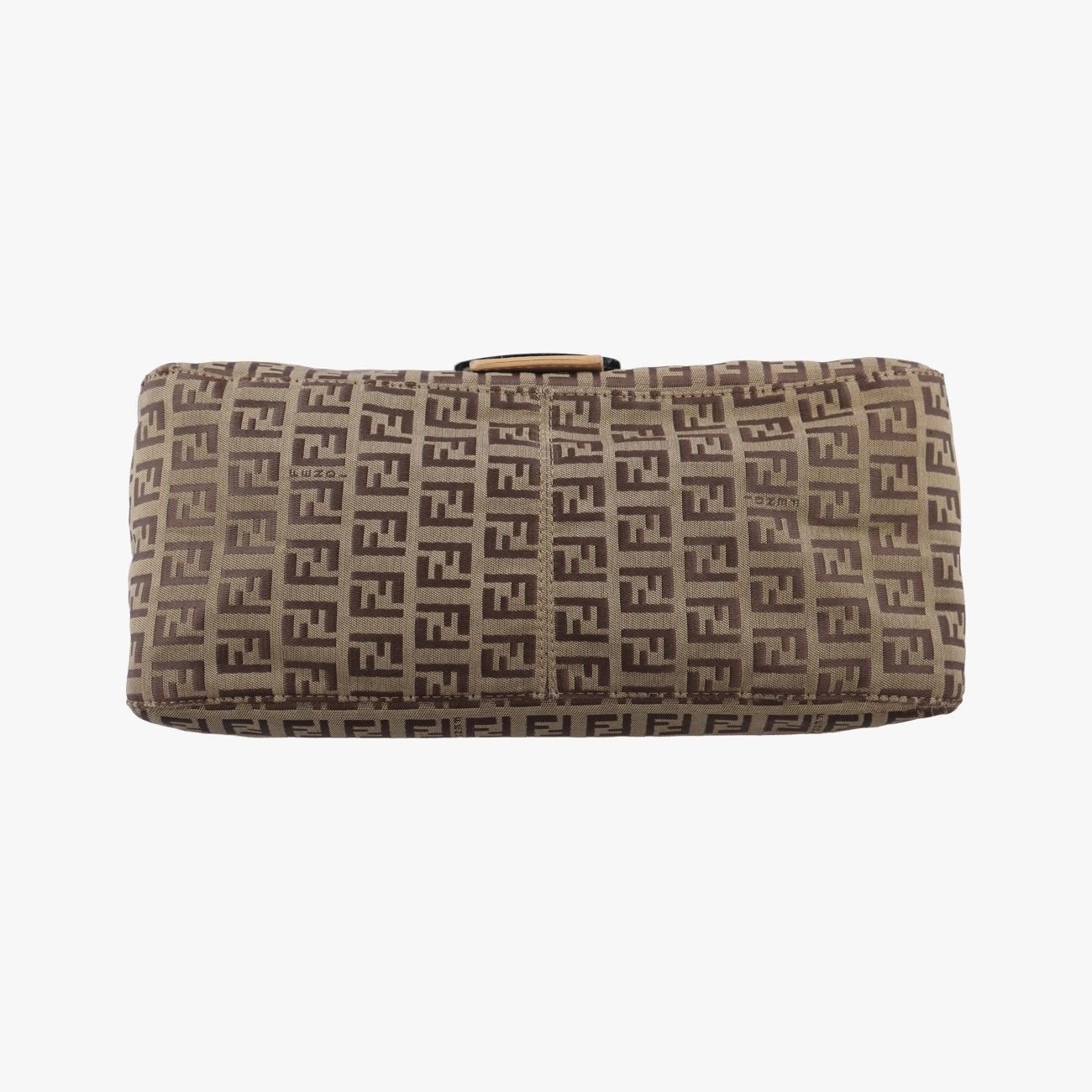 フェンディFendiマンマバケット ズッキーノ柄 ブラウン キャンバス