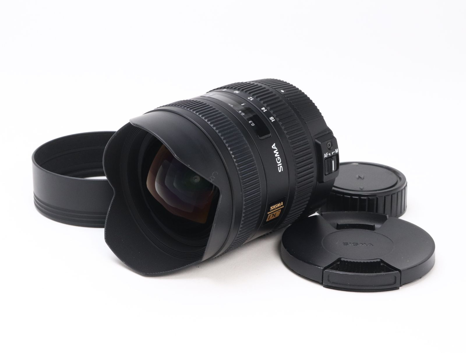 A (美品) SIGMA シグマ 8-16mm F4.5-5.6 DC HSM ニコン用 初期不良返品