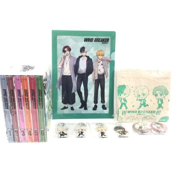 中古】アニメイト特典付)WIND BREAKER Season 2 全6巻セット(完全生産