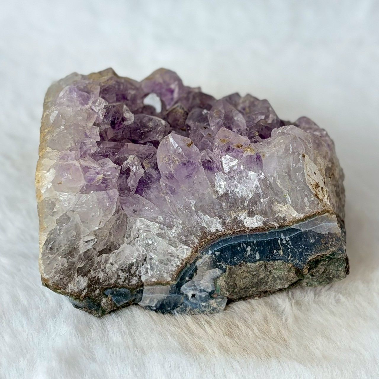 天然石 アメジストクラスター 500g】 紫水晶 原石 浄化 風水