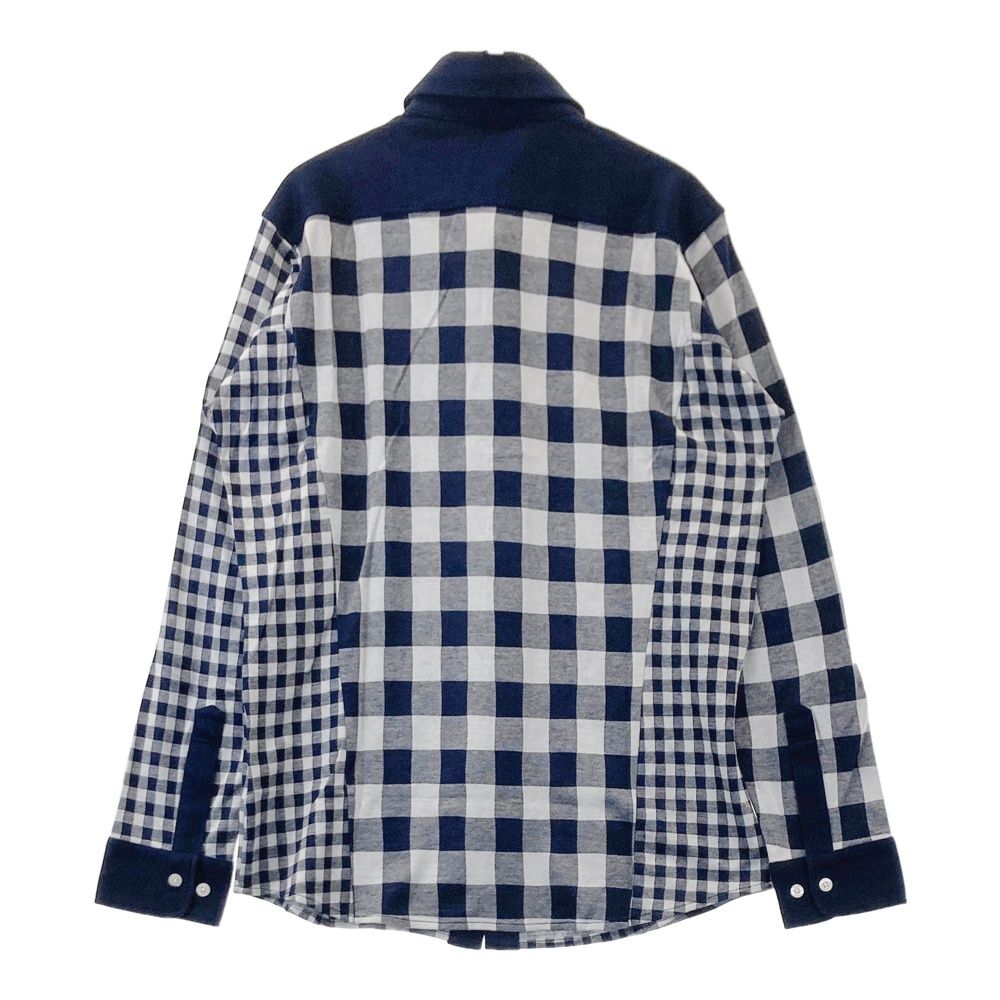 サイズ：L MUNSING WEAR マンシングウェア 長袖シャツ チェック柄