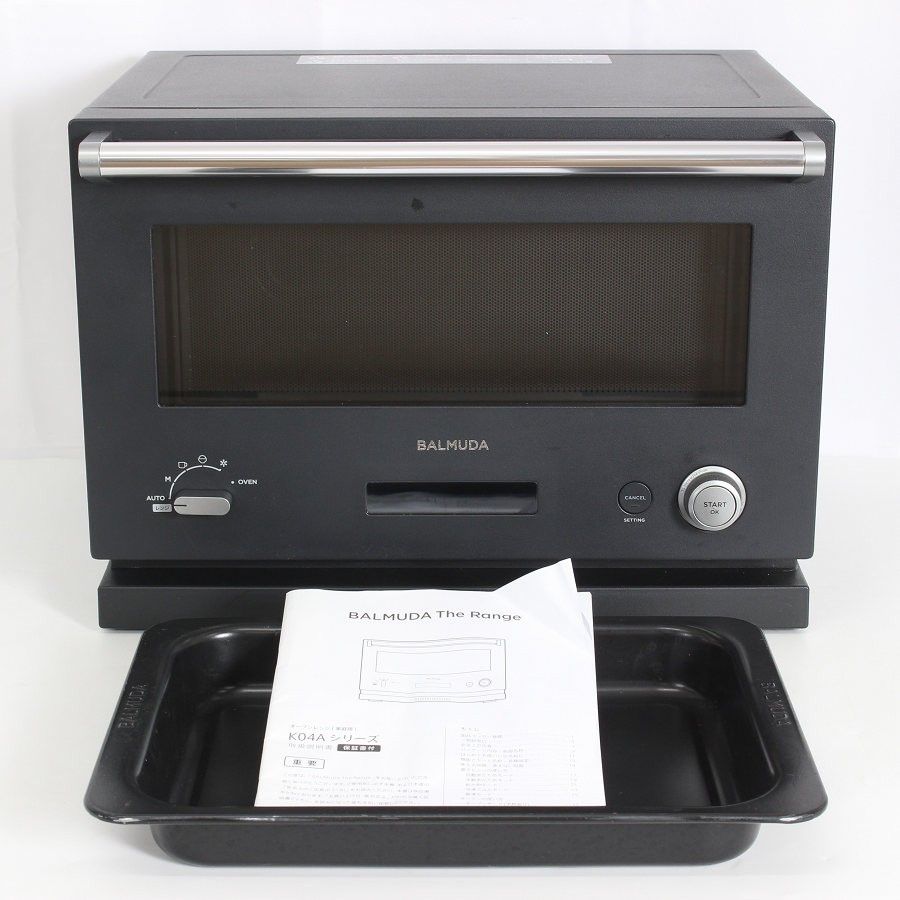 BALMUDA The Range K04A-BK 18L 電子レンジ バルミューダ ザ・レンジ